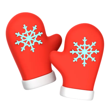 Gants d'hiver  3D Icon