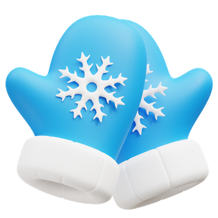 Gants d'hiver  3D Icon