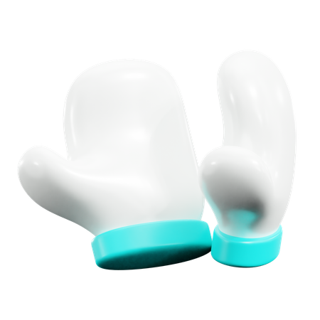 Gants d'hiver  3D Icon