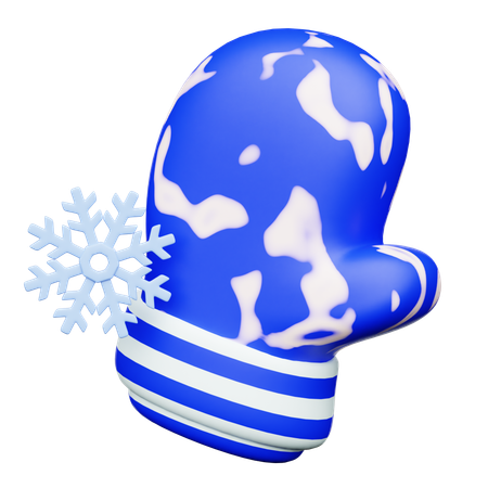 Gants d'hiver  3D Icon