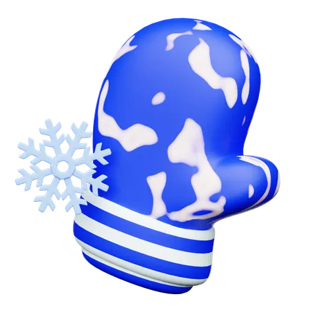 Gants d'hiver  3D Icon