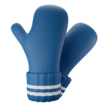 Gants d'hiver  3D Illustration