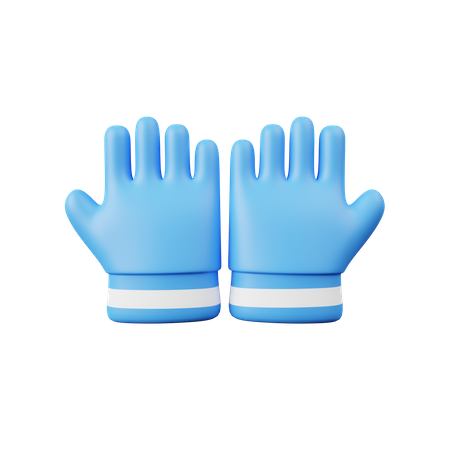 Gants d'hiver  3D Icon