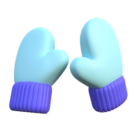 Gants d'hiver  3D Icon