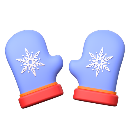 Gants d'hiver  3D Icon