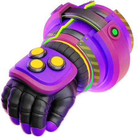 Gants futuristes  3D Icon