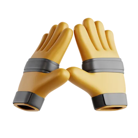 Gants ignifuges  3D Icon