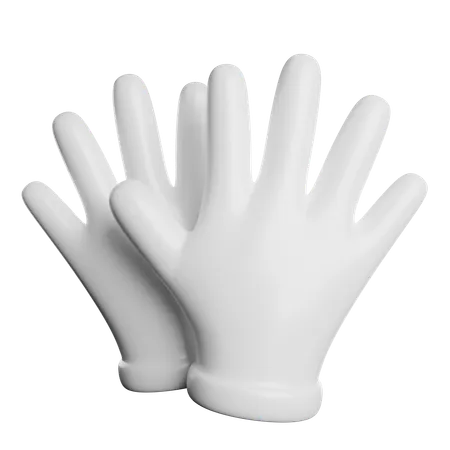 Des gants  3D Icon