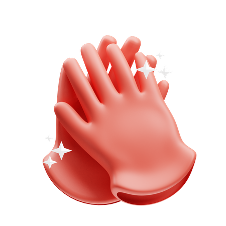 Des gants  3D Illustration