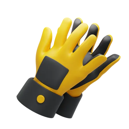 Des gants  3D Icon