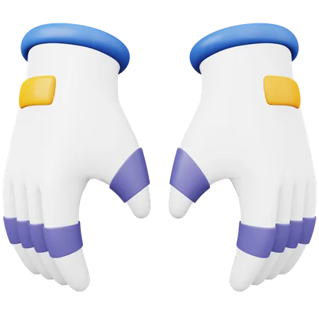 Gants spatiaux  3D Icon