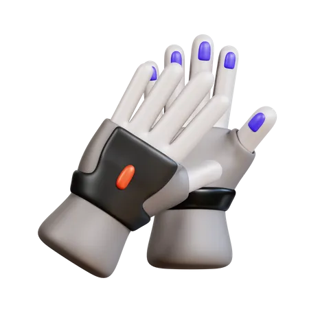 Gants spatiaux  3D Icon