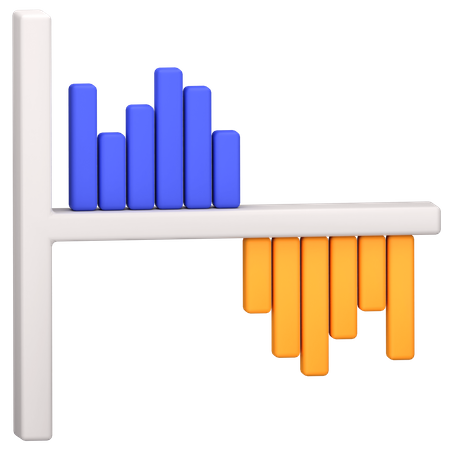Gantt Chart  3D Icon