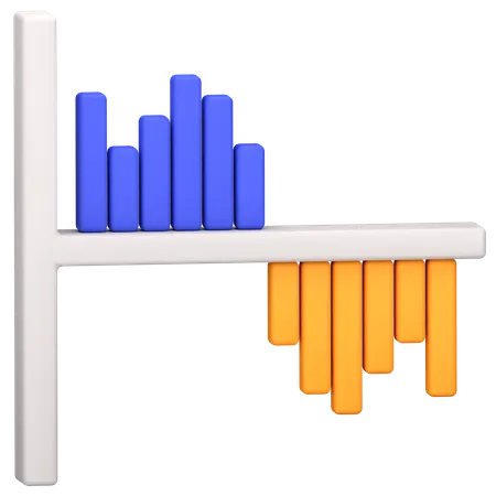 Gantt Chart  3D Icon