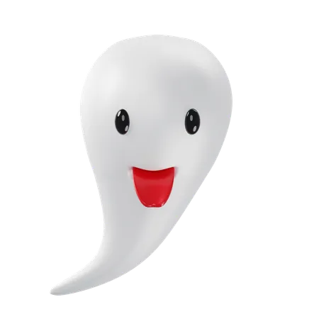 Garabato fantasma  3D Icon