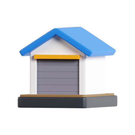 Garage  3D Icon