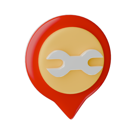 Garage Maps  3D Icon