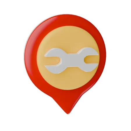Garage Maps  3D Icon