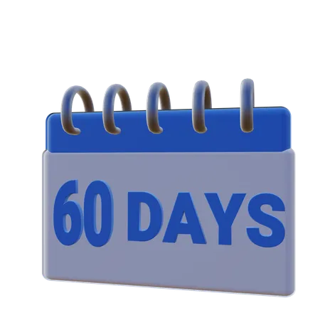 Garantie de remboursement de 60 jours  3D Icon