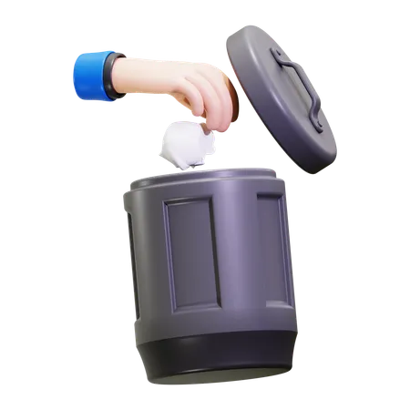 Garbage  3D Icon