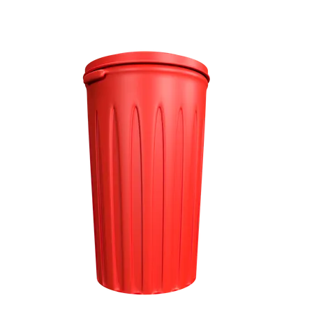 Garbage  3D Illustration