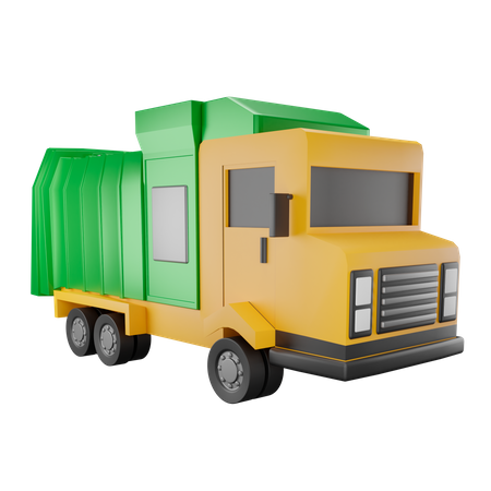 Garbage  3D Illustration