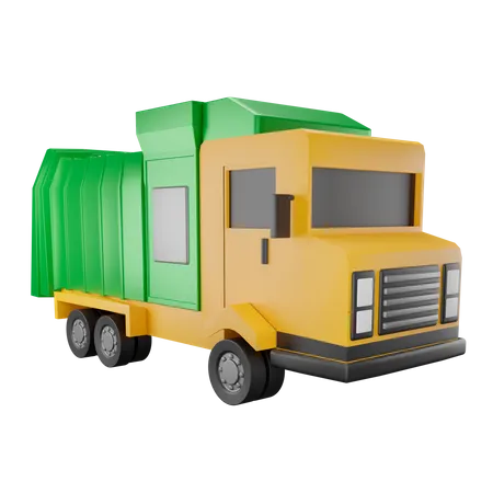 Garbage  3D Illustration