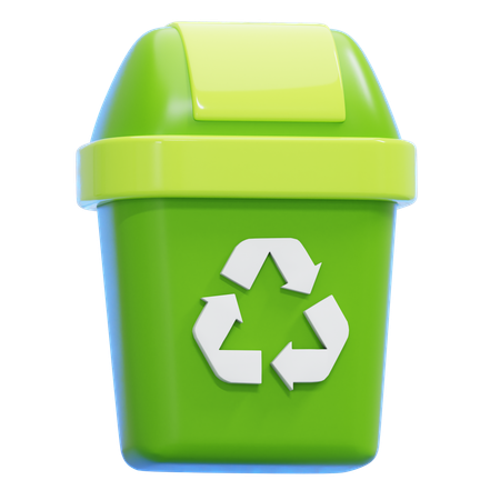 GARBAGE BIN  3D Icon