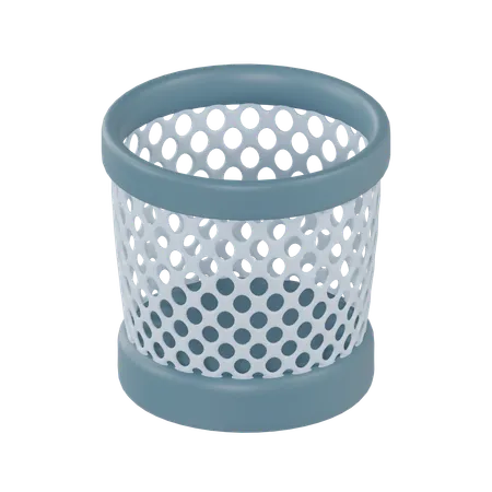 Garbage Bin  3D Icon