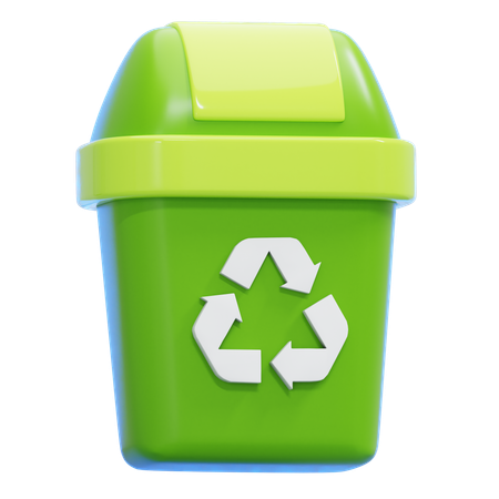 GARBAGE BIN  3D Icon