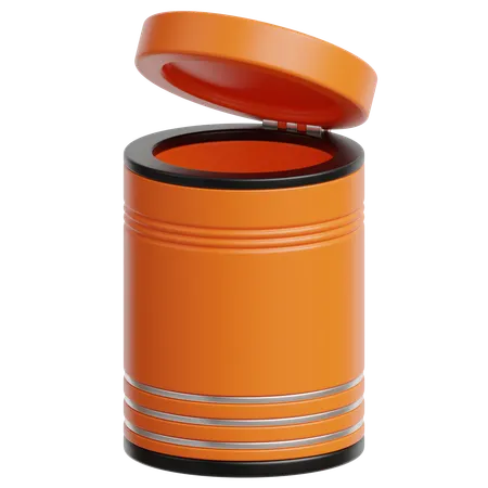 Garbage Can  3D Icon