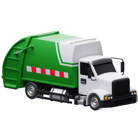 Garbage Truck  3D Icon