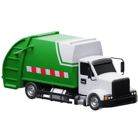 Garbage Truck  3D Icon
