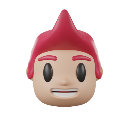 Garçon blond  3D Icon