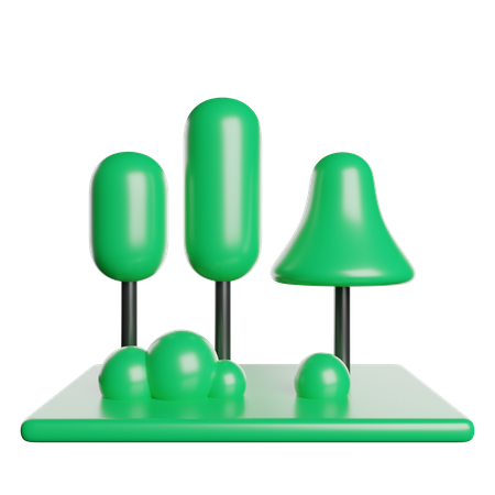 Garden  3D Icon