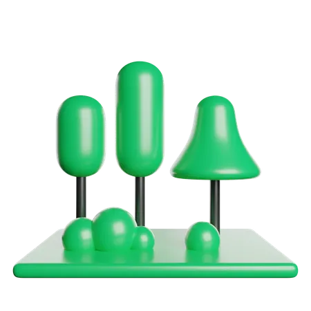 Garden  3D Icon