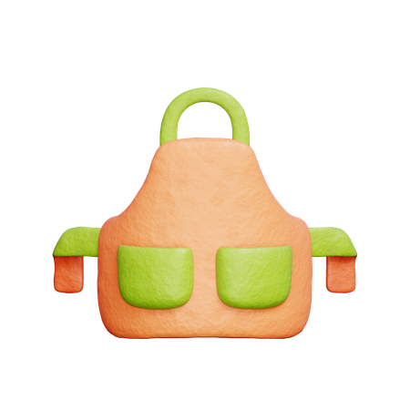 Garden Apron  3D Icon