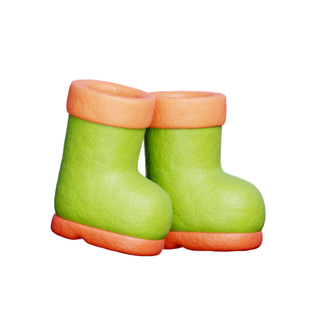 Garden Boot  3D Icon