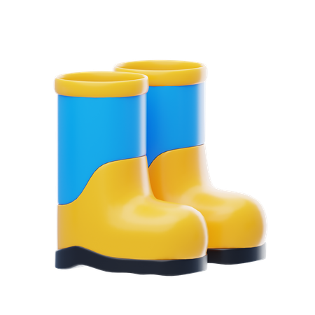 Garden Boot  3D Icon