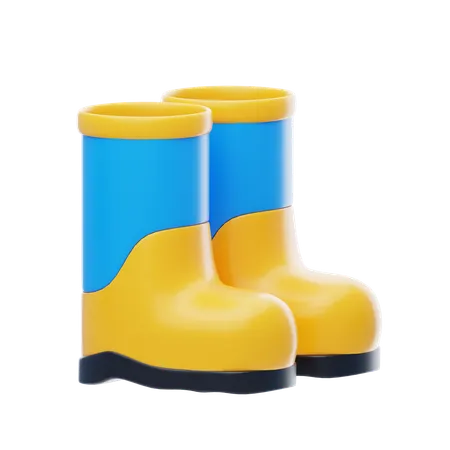 Garden Boot  3D Icon