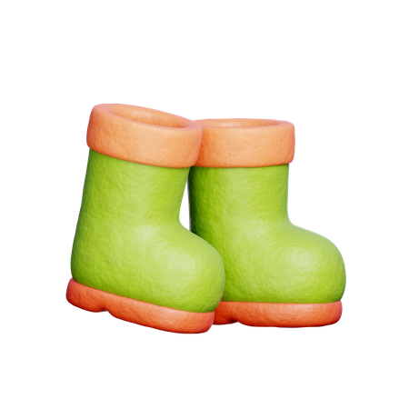 Garden Boot  3D Icon