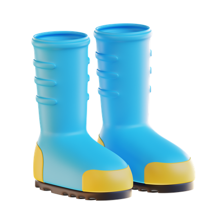 Garden Boots  3D Icon