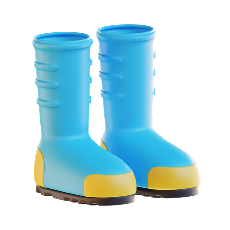 Garden Boots  3D Icon