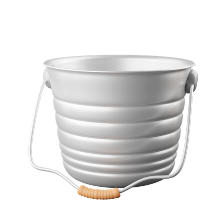 Garden Bucket  3D Icon