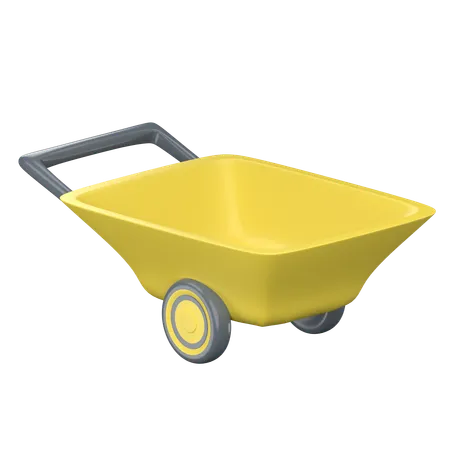 Garden Cart  3D Icon