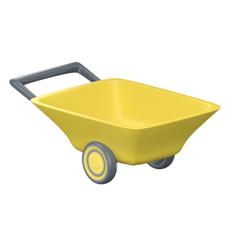 Garden Cart  3D Icon