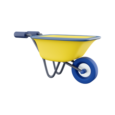Garden Cart 3D Icon