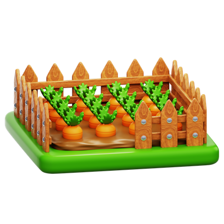 Garden Fence  3D Icon