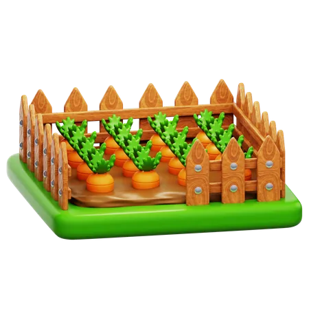 Garden Fence  3D Icon