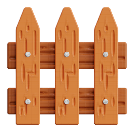Garden Fence  3D Icon